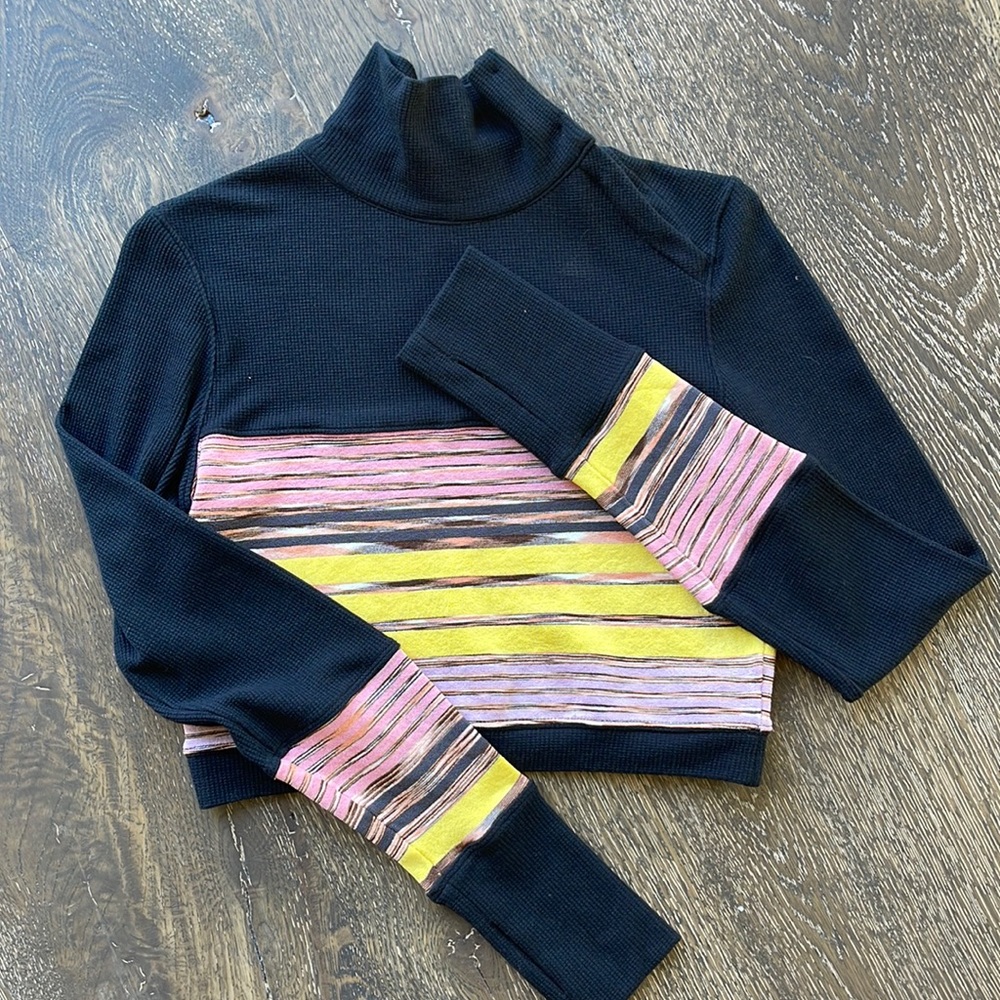 Free People Movement L/S Waffle Top